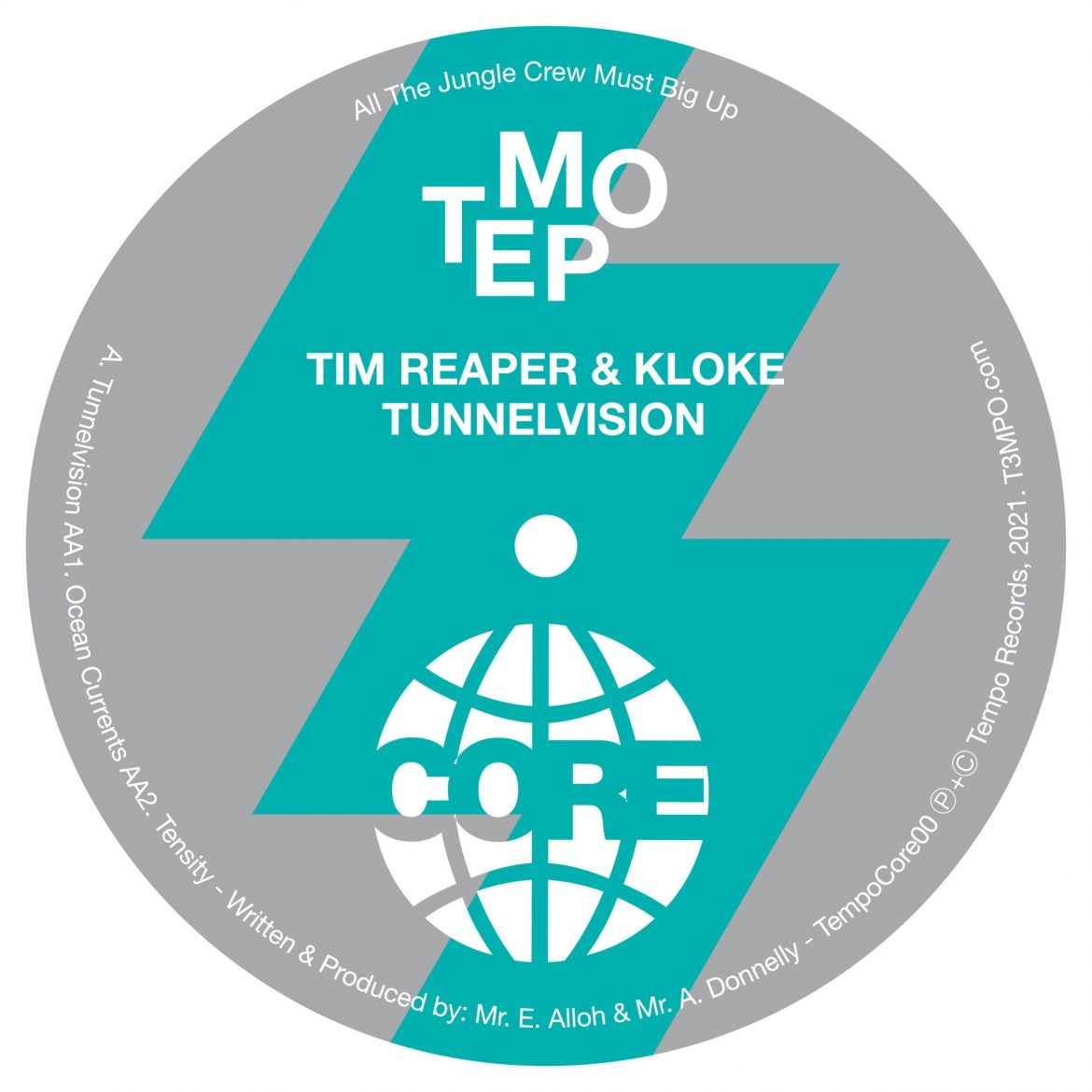 Tim Reaper & Kloke_Tunnelvision_AA label_TempoCore00